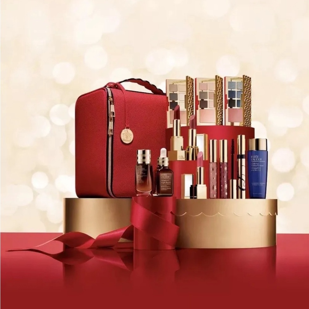 NIB ESTEE LAUDER BLOCKBUSTER 12 FULL SIZE GIFT SET - COLD $440.00 Value